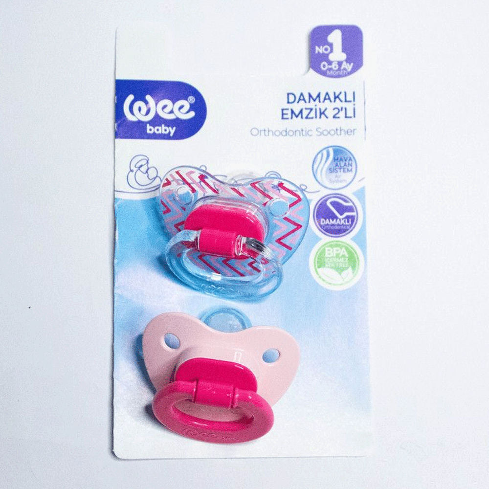 Wee Baby - Twin Orthdontic Teat Soother 2Pcs